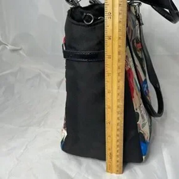 Elle Gourmet Insulated Lunch Bag 2 Zippered Compartments Large Capacity Glam - Picture 9 of 14